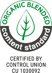 5% OCS organically grown cotton, certified by Control Union CU1030092